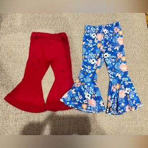 Baby girl bell bottom bundle